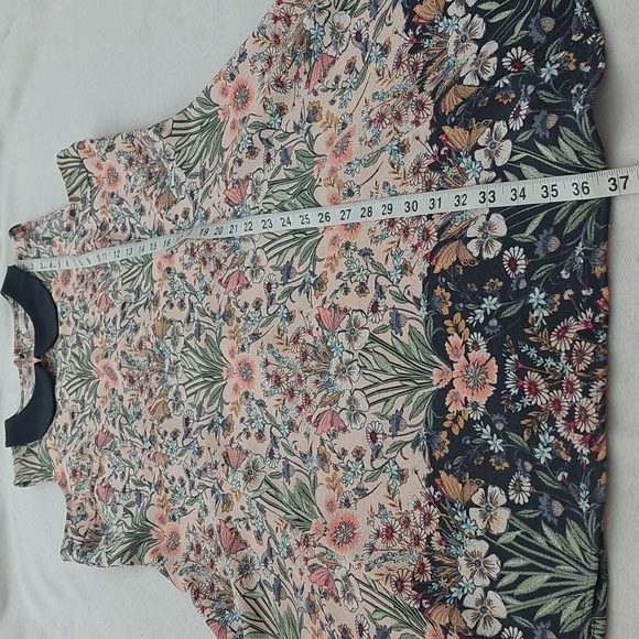 LAUREN CONRAD Floral Sleeveless Peter Pan Collar Dress NWOT - Picture 6 of 10